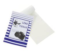 VALICLUD Lens Cleaning Paper Tissues Lint-Free White 100pcs Scratch-Resistant Single-use Dry Lens Cleaning Paper for Camera Lenses and Glasses for Microscopes and Optical Devices