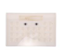 VALICLUD Lens Display Box Organizer with Compact Storage Tray for Contact Lenses Small Lens Case Holder for Travel and Daily Use