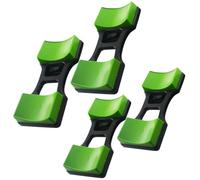 VALICLUD Lightweight Dumbbell Bracket Compact Wear-Resistant Plastic Stable Base for Fitness Supply and Home Gym Weight Display 7.64X3.94X1.18 Inches