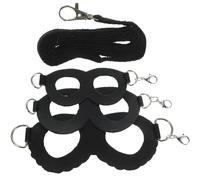 VALICLUD Lightweight Sugar Glider Rope Harness Leash with Adjustable Wool and Polyester Strap Stainless Steel Anti-bite Chain Convenient to Carry and Store Unique Fashion Design for Outdoor