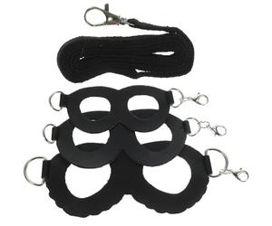 VALICLUD Lightweight Sugar Glider Rope Harness Leash with Adjustable Wool and Polyester Strap Stainless Steel Anti-bite Chain Convenient to Carry and Store Unique Fashion Design for Outdoor