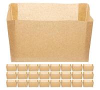 VALICLUD Loaf Pan Liners Nonstick Bread Baking Parchment Sheets Disposable 6.10X3.15X3.15In Bread Baking Accessories for Toast and Cake Capacity 250G