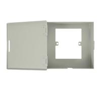 VALICLUD Lockable Outlet Cover for Electrical Socket 86 Type Recessed Wall Mounted Protector Box Made of Iron Without Padlock Easy to Clean and Prevents Damage Suitable for Homes and Public