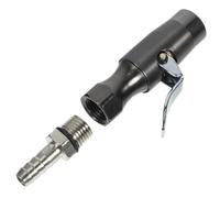 VALICLUD Locking Air Chuck Tire Inflator Tool Copper Quick Connect Chuck for Cars Trucks Motorcycles Portable Tire Accessory Compatible with Thread Caps Easy Use for Efficient Inflation