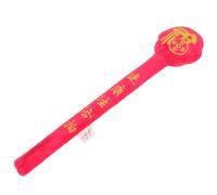 VALICLUD Long Handheld Back Massage Pat Stick Hammer Paddle, Velvet Plum Blossom Body Massage Tool for Shoulder, Arm and Muscle Relaxation, Suitable for Wellness and Relaxation Therapy