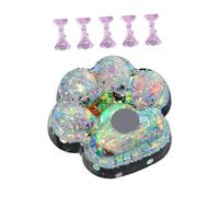 VALICLUD Luminous Nail Polish Display Base Claw Nail Stand Holder for Tools Use As for for Accessories and Manicure Tools