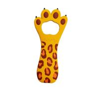 VALICLUD Magnetic Cat Paw Bottle Opener Fridge Magnet Cute Leopard Print Beer Opener for Camping Home Bar Kitchen Use Portable and Gift