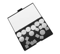 VALICLUD Magnetic Diy Eyeshadow Palette Empty Makeup Palette Mirror Sleek Black Design