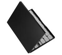 VALICLUD Magnetic Makeup Palette Empty with Mirror and 48pcs 16x19mm Metal Eyeshadow Pans Refillable Diy Makeup Organizer for Eyeshadow Blush Lipstick Storage