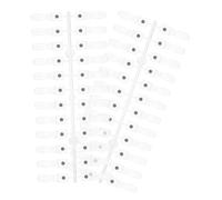 VALICLUD Magnetic Nail Polish Display Stand 48pcs Nail Art Tips Board with Detachable Design for Gel Polish Practice for Salon and Home Use