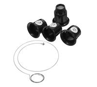 VALICLUD Magnifying Loupe with Steel Wire Jeweler's Loupe for Watchmakers Jewelry Inspection Portable Repair Tool