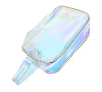 VALICLUD Makeup Bag TPU Cosmetic Pouch with Zipper Lightweight Toiletry Organizer for Travel Home Portable Lipstick Storage Handbag