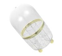 VALICLUD Makeup Brush Holder Storage Box Covered Organizer Lid Desktop Cosmetic Brush Storage