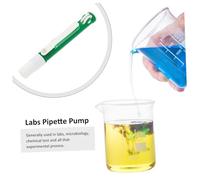 VALICLUD Manual Plastic Laboratory Pipette Pump for Precise Liquid Dispensing Easy One-hand Operation Compatible with Glass and Plastic Pipettes Efficient Labs Tool for Research Use
