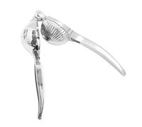 VALICLUD Manual Zinc Alloy Lemon Squeezer Non Slip Juicer with Thick Arc Design for Citrus Fruits and More Portable Kitchen Gadget for Fresh Juice Extraction