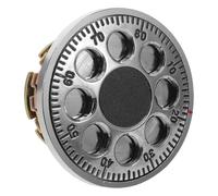 VALICLUD Mechanical Combination Safe Lock for Financial Drawers and Mechanical Cash Chest, Silver Steel Construction with Reliable Security and Smooth Accurate Dialing, Includes Linkage