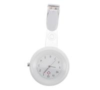 VALICLUD Medical Nurse Fob Watch Hanging Quartz for Doctors Nurses Clip Lapel Watch Lightweight Plastic Case for Hospital Use
