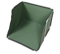 VALICLUD Medium Military Green Pet Toilet Splash Guard, Waterproof Removable Puppy Pee Shield and No-spill Pee Pad Holder Tray for Indoor Dog Training and Litter Management