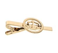 VALICLUD Men’s Stainless Steel Gold Libra Tie Clip - Business Necktie Bar Justice Scale Design for Formal Suits, Lawyer, Groomsmen, and Anniversary Accessories