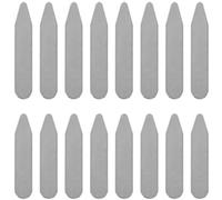VALICLUD Men's and Suit Collar Stays 16pcs Collar Supports Shirt Holders Stylish