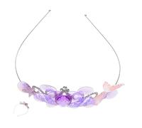 VALICLUD Mermaid Princess Headband for Girls Ocean-inspired Crown Accessories Lightweight Comfortable Design for Birthday Parties Dress-up Charming Shells under The Sea Theme