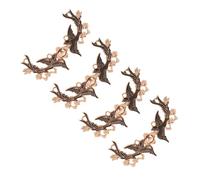 VALICLUD Metal Cheongsam Clasp Cardigan Clasp Fastener Retro Style Metal Double Lock Design for Women Traditional Hanfu Cape Cloak Collar Accessory