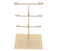 VALICLUD Metal Eyewear Display Stand Organizer for Sunglasses and Glasses Space Saving Vertical Rack with Sleek Contemporary Design for Retail Shops and Home Storage