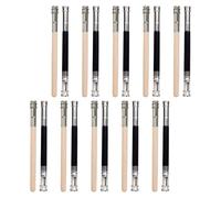 VALICLUD Metal Pencil Extenders Easy Installation 20pcs Wood 5 Inches