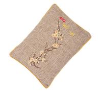 VALICLUD Microwavable Neck Warmer Reusable Herbal Heating Pad with Crude Salt for Portable Neck Wrap for Home Use Grey Color for Relaxation and Comfort