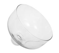 VALICLUD Microwave Food Splatter Protector Glass Cover Splashproof Lid for Plates and Bowls Transparent Heat-Resistant Microwave Oven Splash Guard for Meal Heating