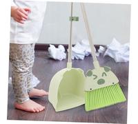 VALICLUD Mini Broom Dustpan Mop for Stainless Steel and Plastic Cleaning Educational Role Play for Boys and Teaches Responsibility and Housekeeping Skills Design