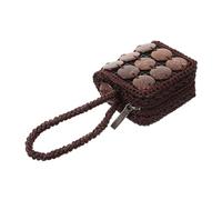VALICLUD Mini Coin Purse for Women Small Woven Purse Girls Wallet Coin Holder Keychain Fashion and Practical