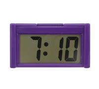 VALICLUD Mini Digital Car Dashboard Clock Easy-to-read Big Screen and Plastic Body, Compact Auto Clock for Car Decoration on Many Occasions, Powered by Button Battery
