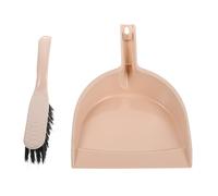 VALICLUD Mini Dustpan and Brush Set for Ergonomic Handheld Broom with Natural Wooden and Comfortable Cleaning Tool for Home Desk and Pet Hair