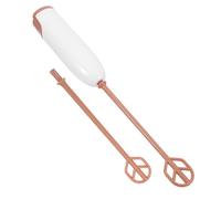 VALICLUD Mini Electric Handheld Milk Powder Mixer Stirring Rod for Baby Formula Beverage Coffee Juice Stirrer 2pcs Warm White Without Batteries