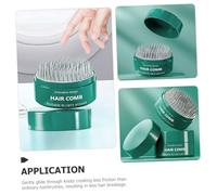 VALICLUD Mini Portable Paddle Hairbrush for Women Lightweight Detangling Comb with Scalp Massage Function Compact Travel-friendly Design for All Hair Types