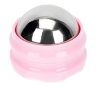 VALICLUD Mini Stainless Steel Manual Muscle Relaxation Massager Ball for Face and Body Portable Handheld Tool for Sports Muscle Relief and Physical Therapy Suitable for Fitness and Daily