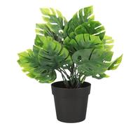 VALICLUD Mini Turtle Leaf Bonsai Fake Plant for Shelf Decor Small Artificial Plants Bathroom Office Table Decor for Shelves