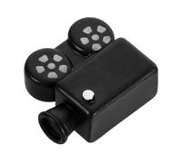 VALICLUD Miniature Retro Movie Film Projector Model Resin Sculpture Vintage Style Dollhouse Furniture Small Desktop Decor for Office Home Cinema Enthusiasts