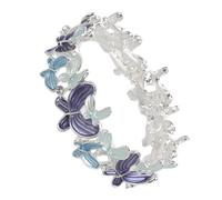 VALICLUD Minimalist Cuff Bangles Butterfly Bracelet Hand Bracelets for Women Women's Jewelry