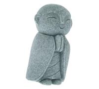 VALICLUD Minimalist Japanese Buddha Statue Garden Figurine Vintage Zen Decor for Indoor Tabletop Smooth Surface Easy Maintenance Compact for Home and Office Display