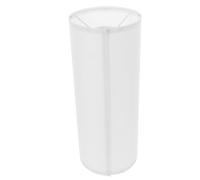 VALICLUD Minimalist Tall Fabric Lampshade Cylinder Cover Soft Diffused Light Floor Lamp Accessory Cloth Material with Design Easy Installation Replacement for Home Decor