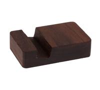 VALICLUD Mobile Phone Stand Rectangular Design Desktop Phone Bracket Wooden Smartphone Holder with Horizontal and Vertical Placing Minimalist Contemporary for Watching Video