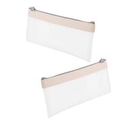 VALICLUD Money Bags with Zipper 2pcs Large Capacity Cash Pouches Bank Bags for Cash Storage and Organization Suitable for Banking and Small Item Management