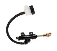 VALICLUD Motorcycle Rear Hydraulic Brake Pump with Reservoir Durable Replacement for Beach Motorcycles Atvs Enhanced Braking Sensitivity for Confident Riding