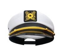 VALICLUD Multi-Colour Embroidered Captain Hat Polyester Adjustable for Travel and Yoga Activities