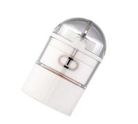 VALICLUD Multi-Function Portable Medicine Box with Cutter Travel Pill Organizer and Tablet Splitter Transparent Mini Storage Case for Vitamins and Pills Easy to Carry and Use