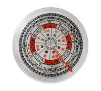 VALICLUD Multi Functional Portable Chinese Compass Chic Feng Shui Compass for Camping and Outdoor Activities Unique Retro Tabletop Decoration for Home and Office