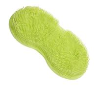 VALICLUD Multi-Functional Shower Foot Massage Scrubber Pad with Non-Skid TPR Material and Hanging Hole for Bathroom Use, Featuring Massage Acupoints for Effective Foot Cleaning