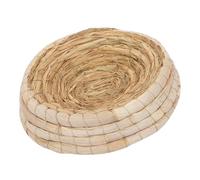 VALICLUD Multifunctional Woven Breeding Nest for Birds Hamsters, Round Flat Bottom Nest Diameter 30cm Height 7cm, Suitable for Small Pets up to 4kg Random Color